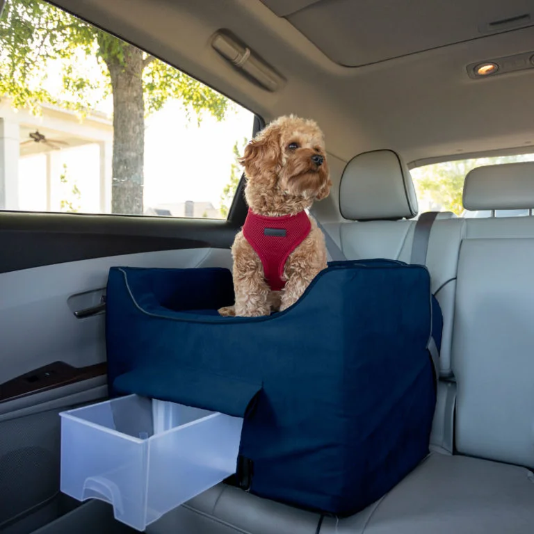 Luxury Lookout II Dog Car Seat Sapphire