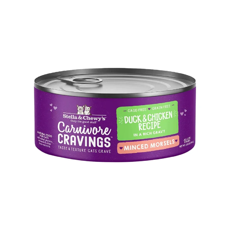 Stella & Chewy's Carnivore Cravings Minced Morsels Chicken & Duck Wet Cat Food