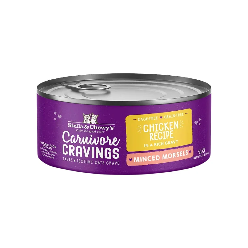 Stella & Chewy's Carnivore Cravings Minced Morsels Chicken Wet Cat Food