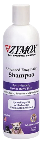 Zymox Advanced Enzymatic Shampoo 12oz Bottle