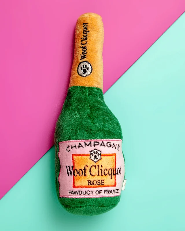 Woof Clicquot Rosé Plush Dog Toy