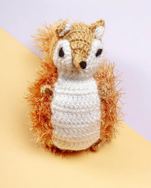 Fuzzy Squirrel Dog Toy