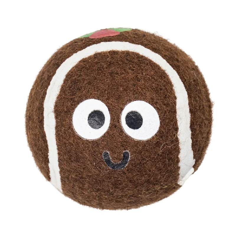 Christmas Dog Toy - 3 Pudding Pal Tennis Balls