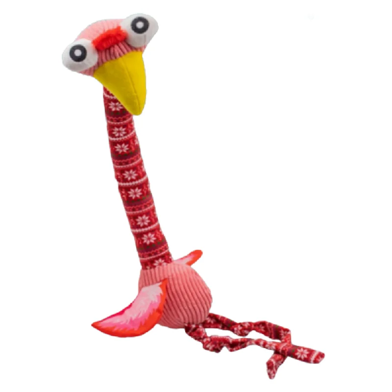 Christmas - Turkey Long Necks - Plush Dog Toy