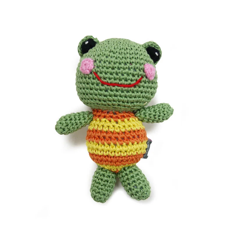 DOGO | Frog Squeaky Toy