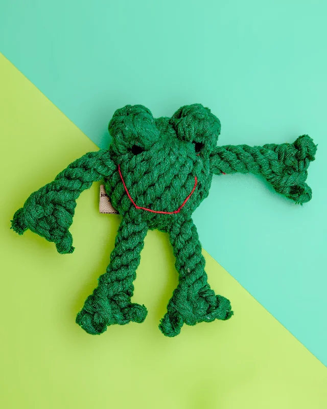 Flip the Frog Rope Toy