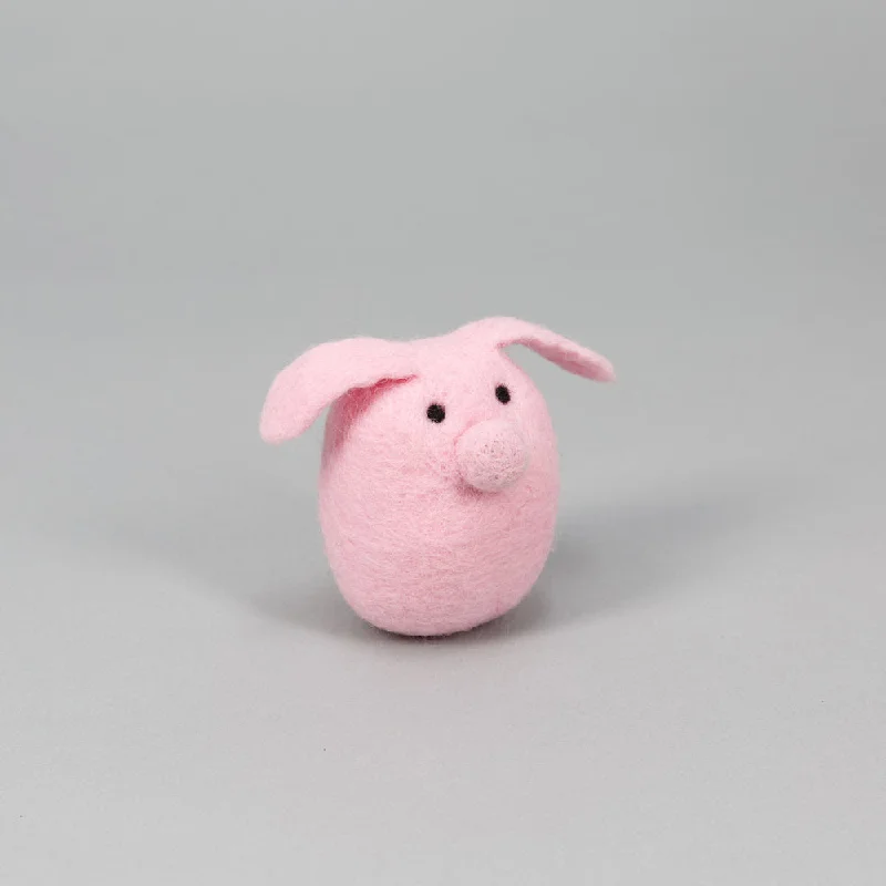 WARE of the DOG | Boiled Wool Pig Toy