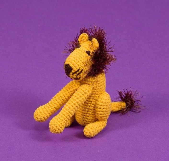 WARE of the DOG | Hand Crochet Lion Toy